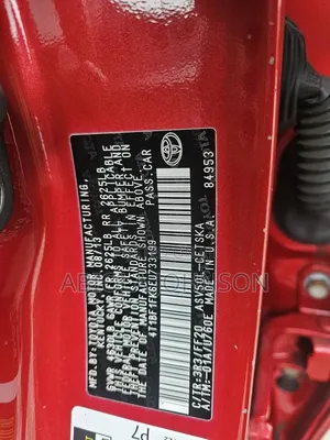 Toyota Camry 2014 Red