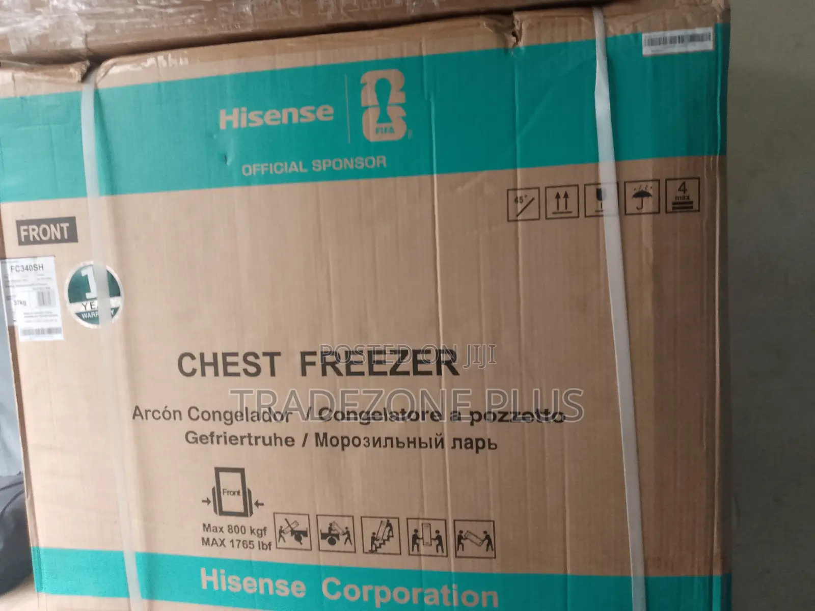 FC340SH Chest Freezer – Designed for Maximum Storage
