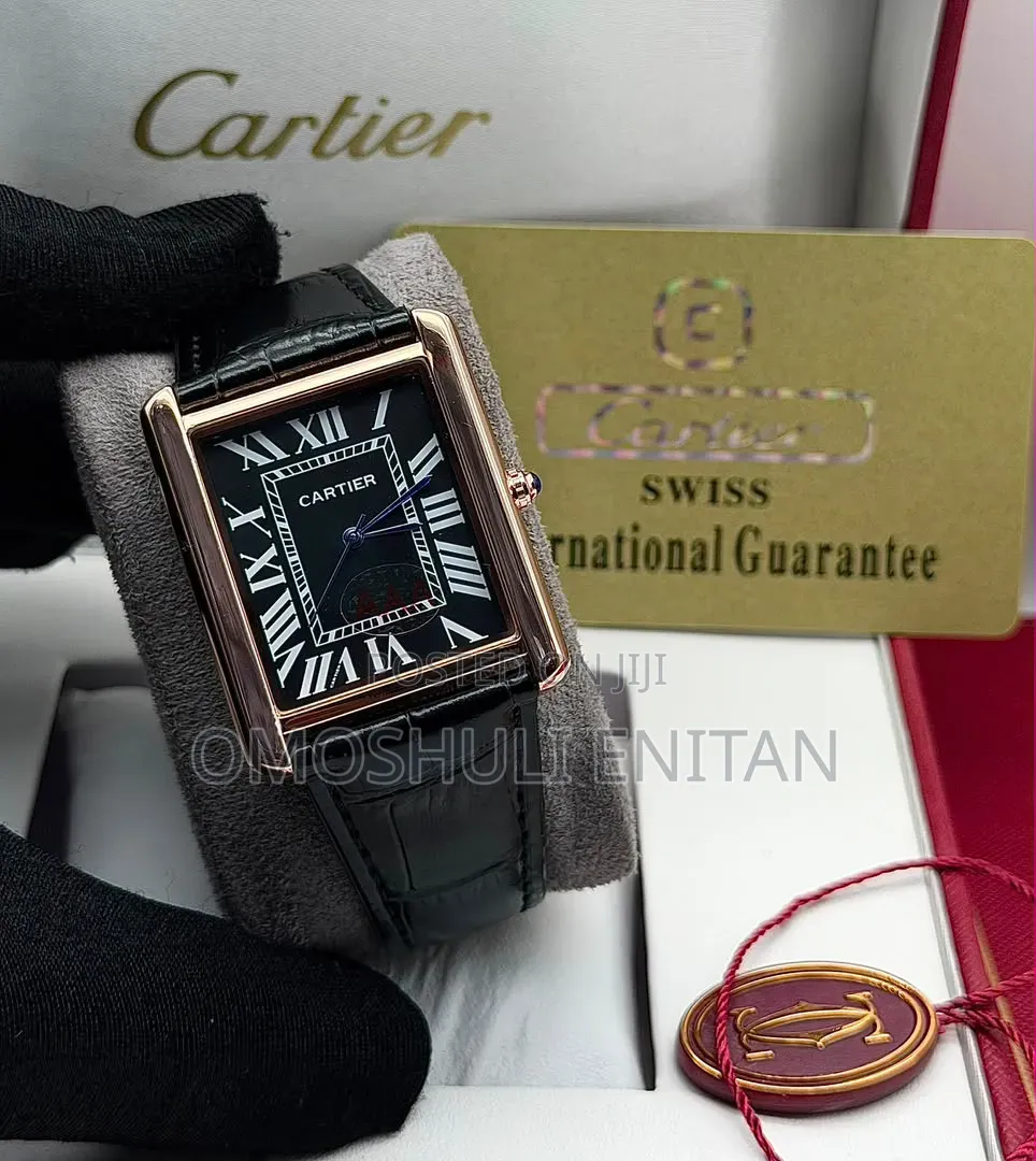 Cartier Leather Watch