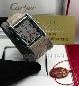 Cartier Leather Watch