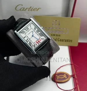 Cartier Leather Watch
