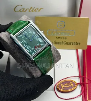 Cartier Leather Watch