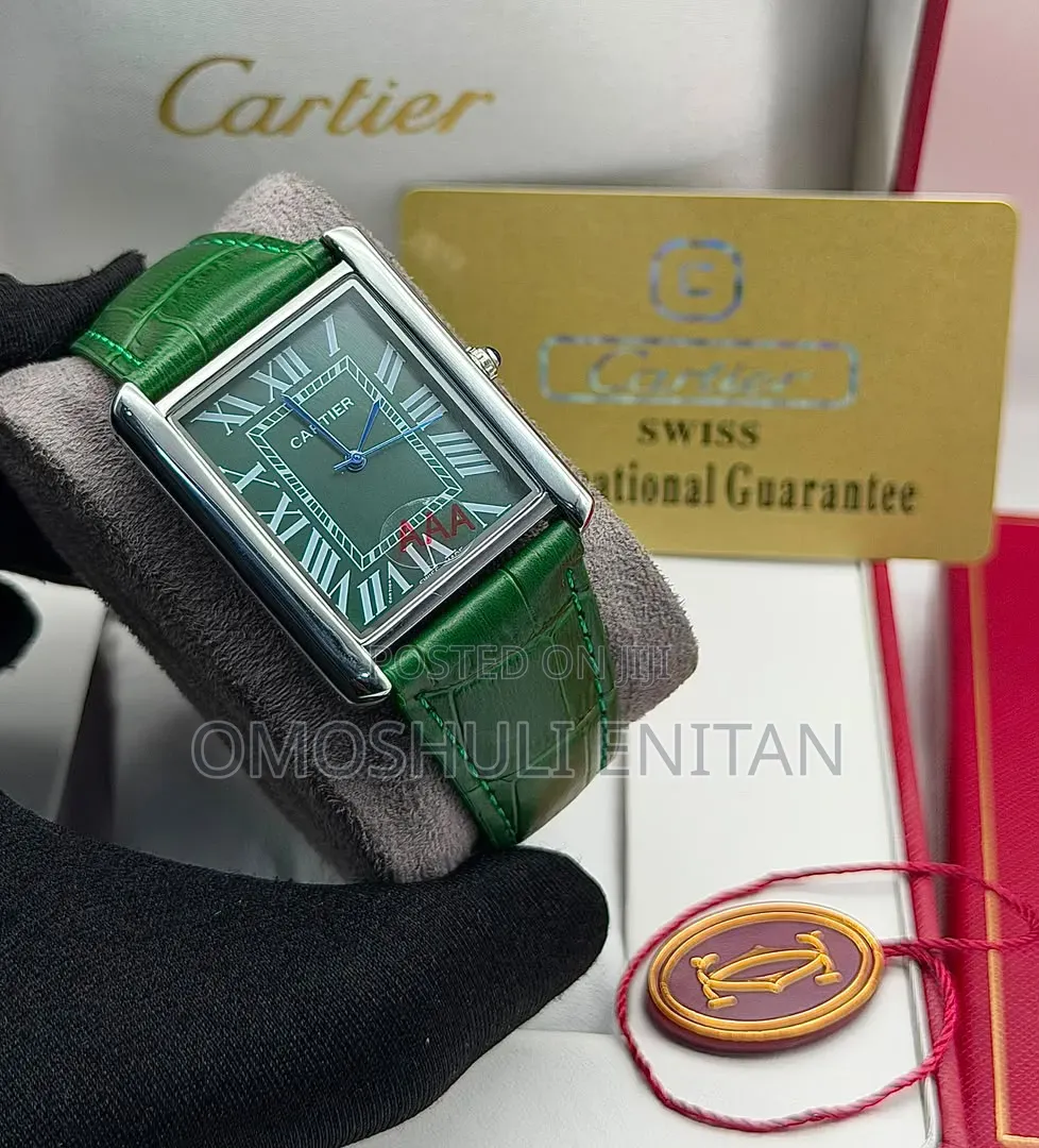 Cartier Leather Watch