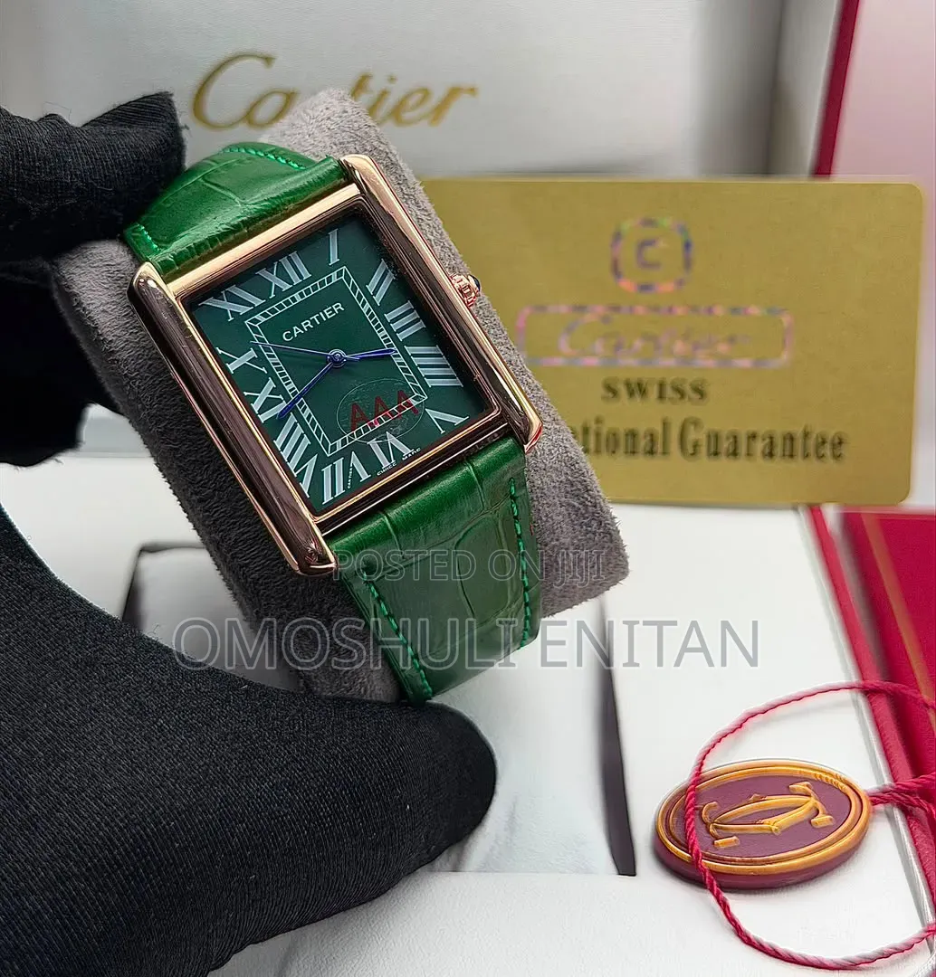 Cartier Leather Watch