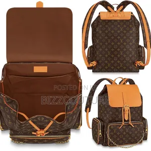 Original Gucci Leather Backpack 100% Authentic Guaranteed