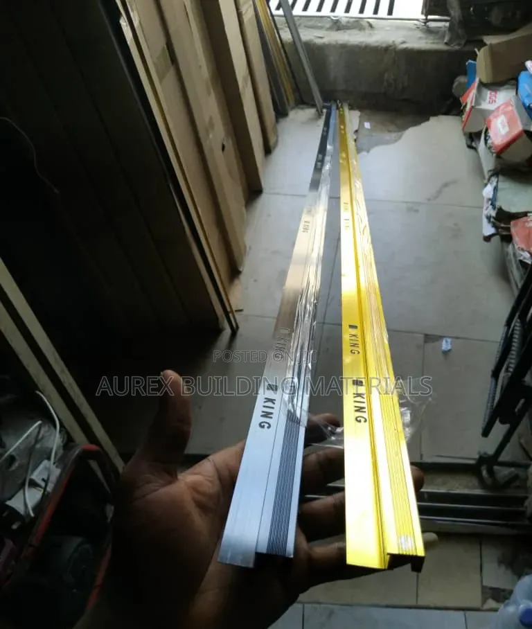Step King Aluminum Tile Trim For