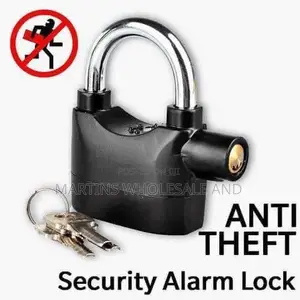 185 Anti-Theft Security Padlock Features a Smart Alarm System to Prote