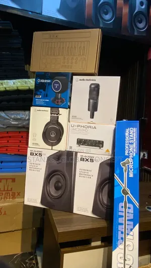 Professional Studio Recording Equipment Bundle