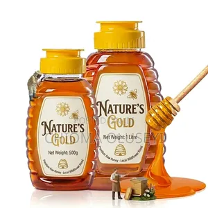 Premium 100% Pure Raw Honey (Nature's Gold) — 500g 1L