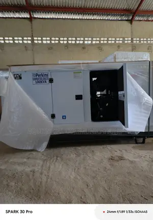 Perkins 100kVA Diesel Generator – Powerful, Quiet Efficient Backup