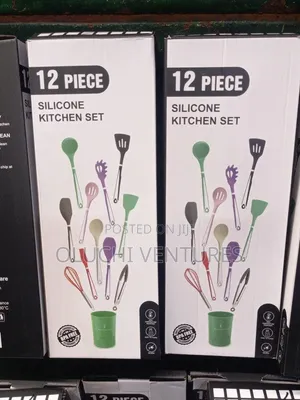 Your Full 12pcs Silicone Spoon Kitchen Set Available