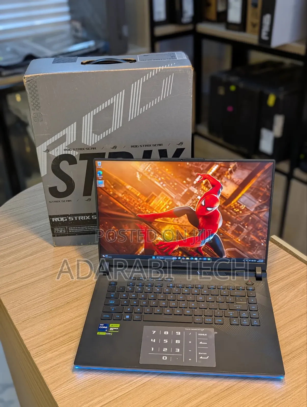 Laptop Asus ROG Strix SCAR 16 48GB Intel Core i9 SSD 2T