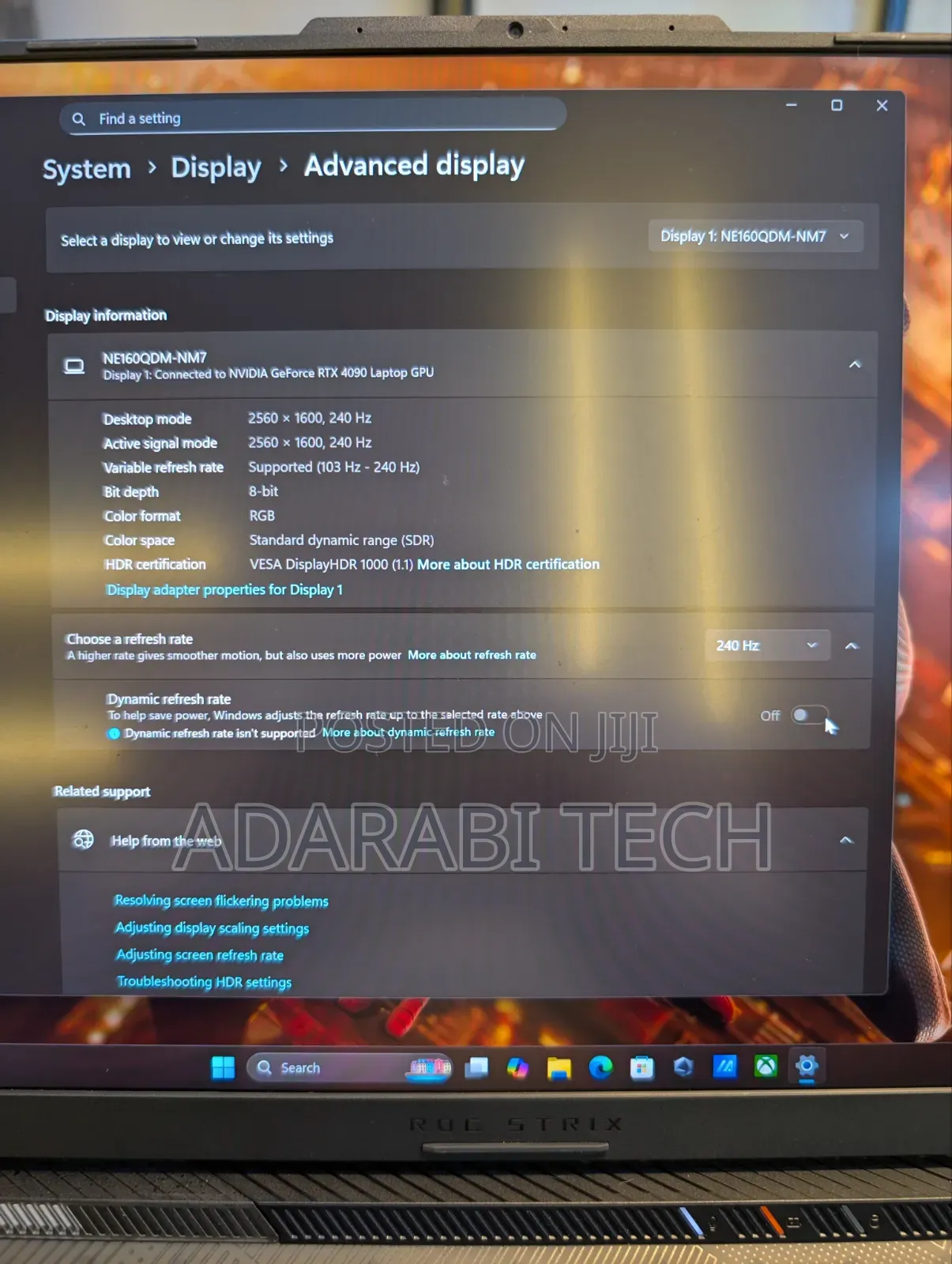 Laptop Asus ROG Strix SCAR 16 48GB Intel Core i9 SSD 2T