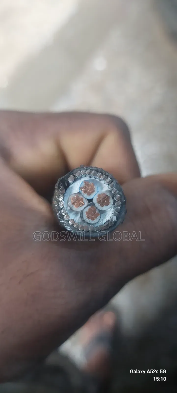 4mmx4core Amoured Cable