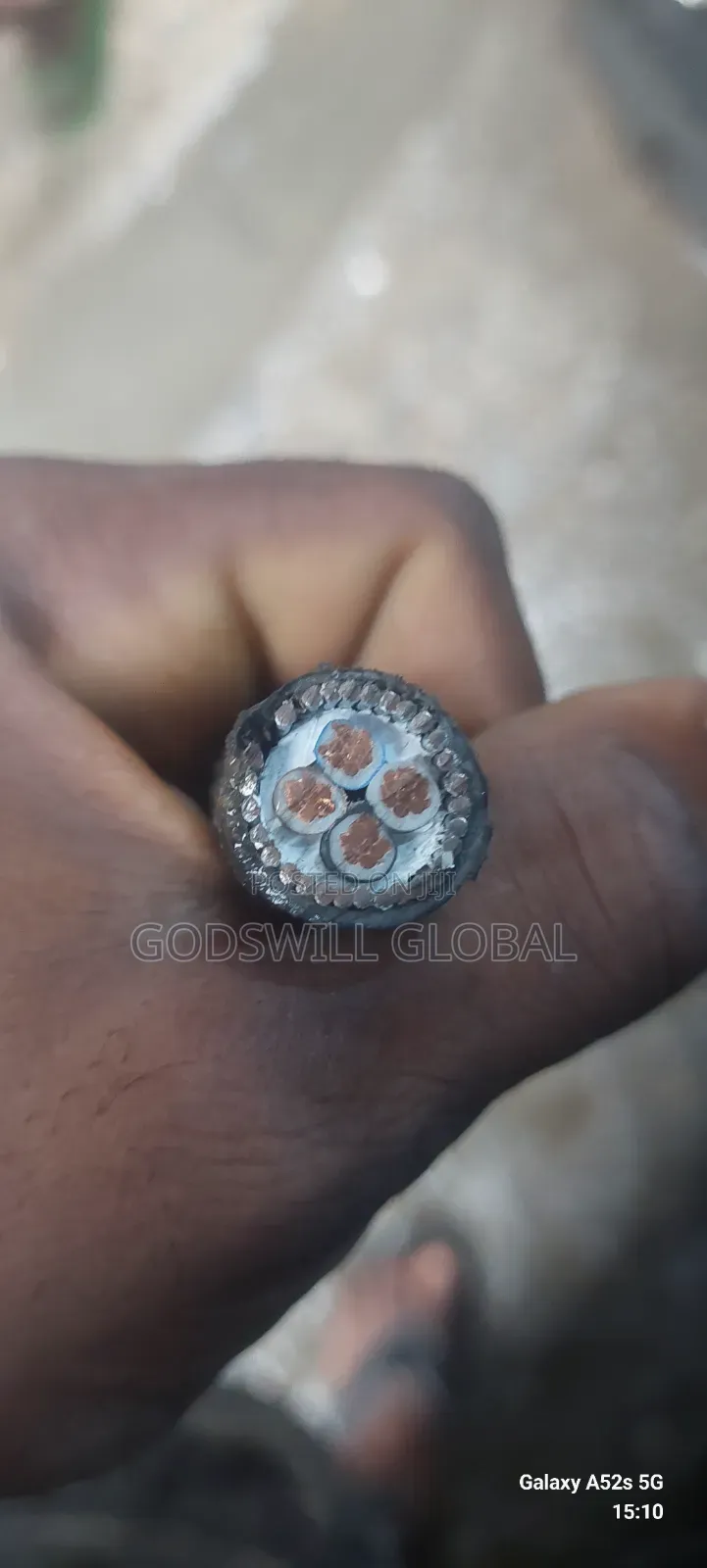 4mmx4core Amoured Cable