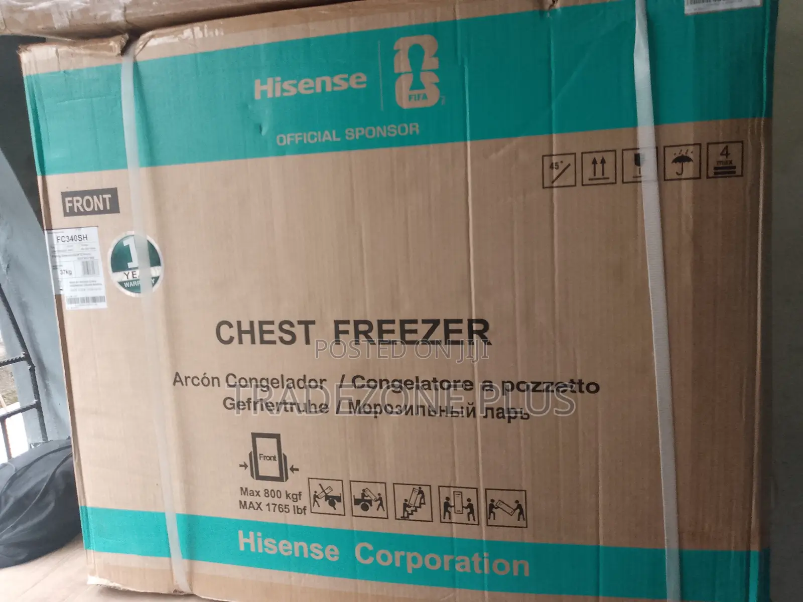 FC340SH Chest Freezer – Efficient Practical Freezing Solution
