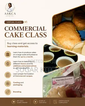 Commercial Cakes Production Training