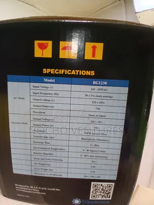 Bluegate 1.2kva (1230) Line Interactive Ups