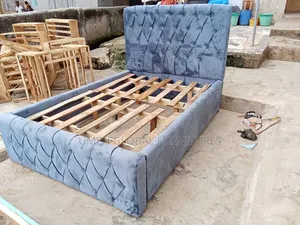 Quality Upholstery Bed, 4and Half by 6