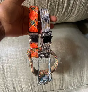 Design Adjustable Woven Pet Nylon Collar