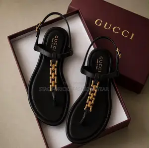 Gucci Sandal Comes With Branded Box