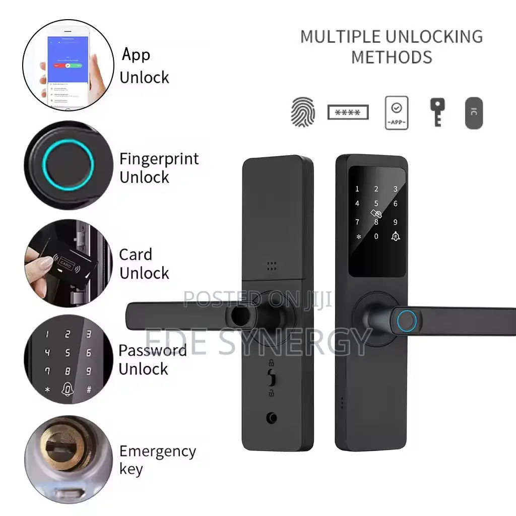Bedroom Biometric Digital Smartlock With Mobile APP