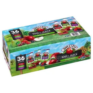 Apple and Eve 100% Juice 36 Pack.