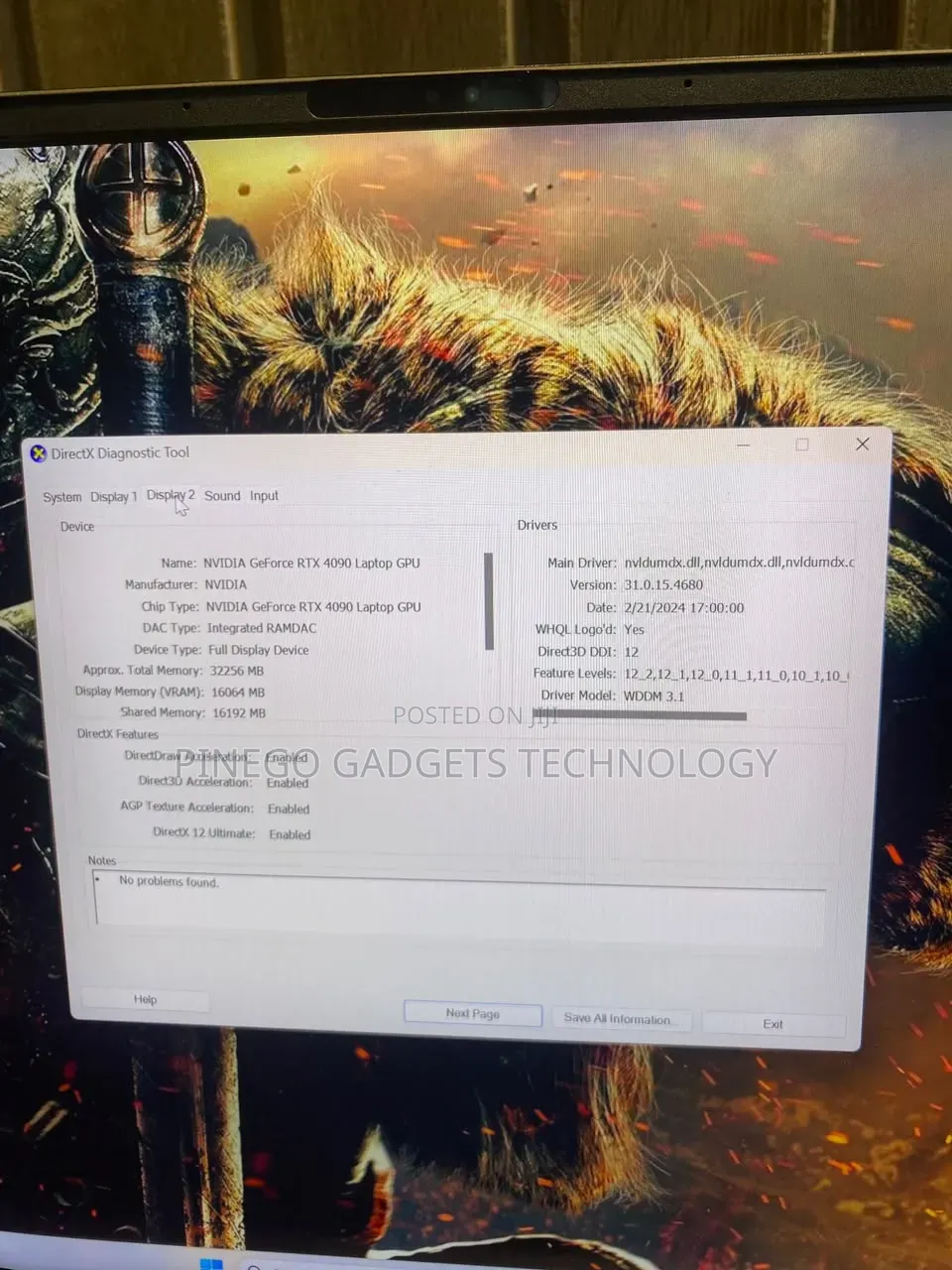 Laptop Asus ROG Zephyrus M16 GU603HR 32GB Intel Core i9 SSD 1T