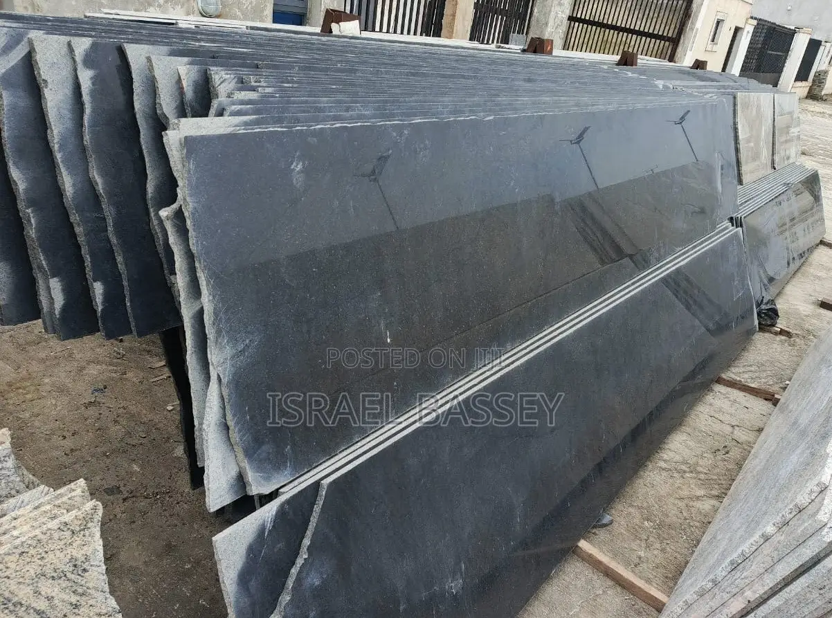 Absolute Black Marble/ Granite Slabs