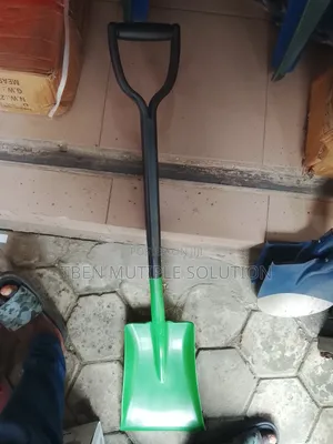 Green Non-Sparking, Anti-Static Plastic/Polypropylene Safety Shovel