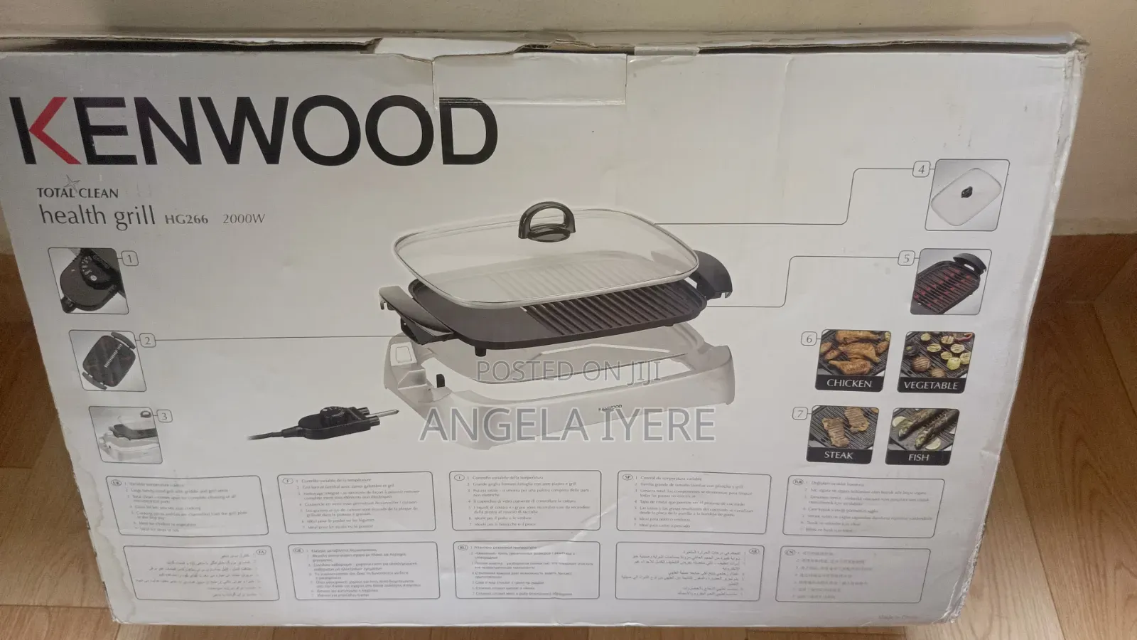Kenwood Total Clean Grill