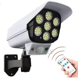 Solar Outdoor Security Movement Sensor Light With Remote
