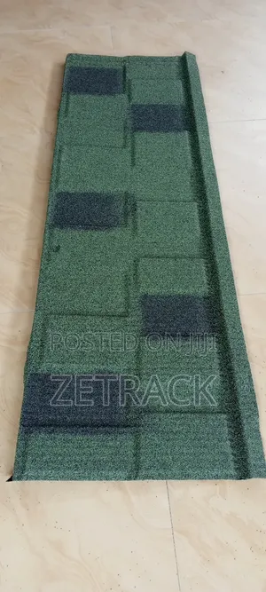 Original Stone Coated Roofing Sheet Green and Black Patch