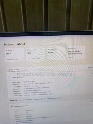 Laptop Asus ROG Zephyrus M16 GU603HR 32GB Intel Core i9 SSD 2T