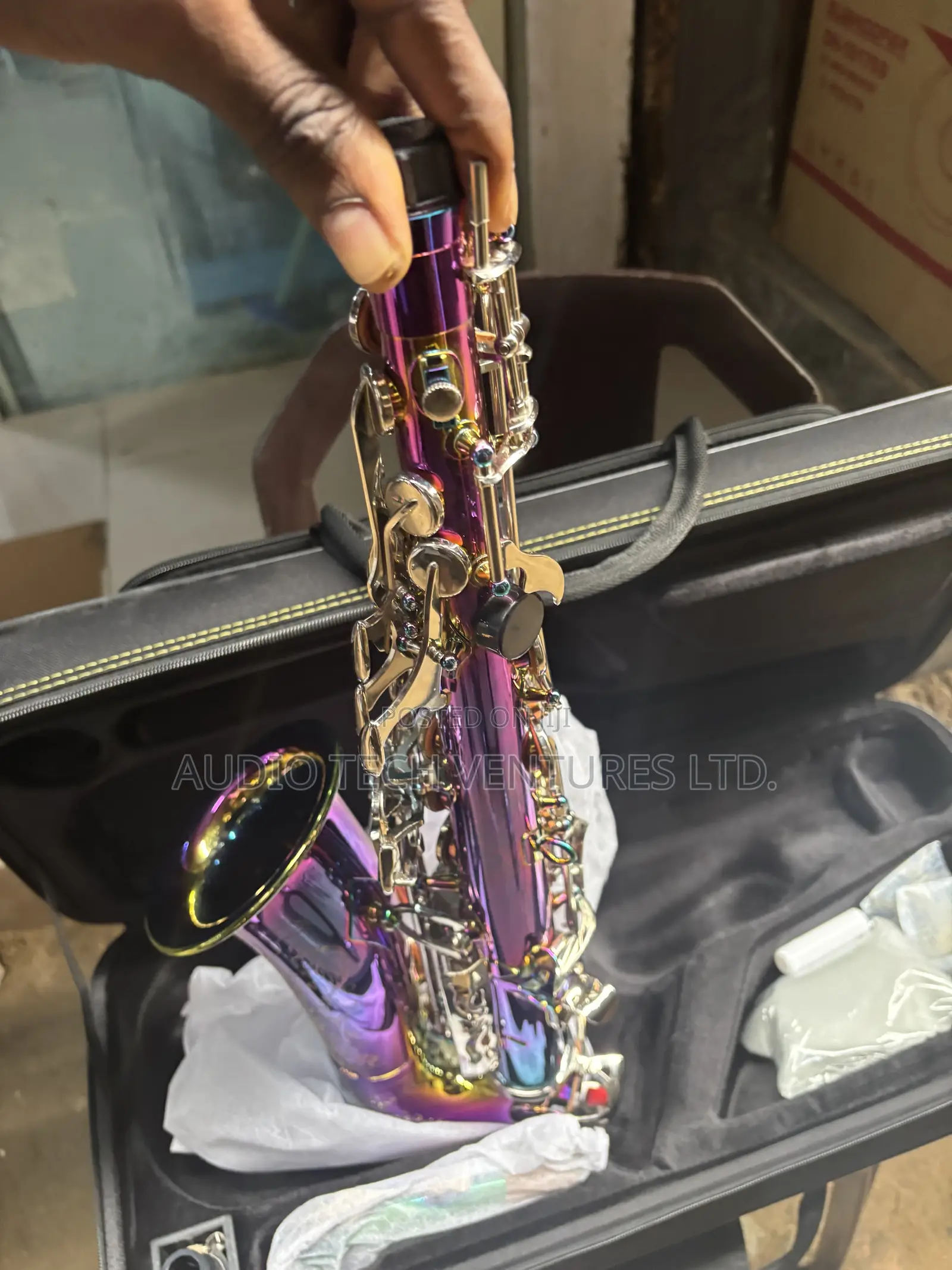 Atlantic Colored Saxophone