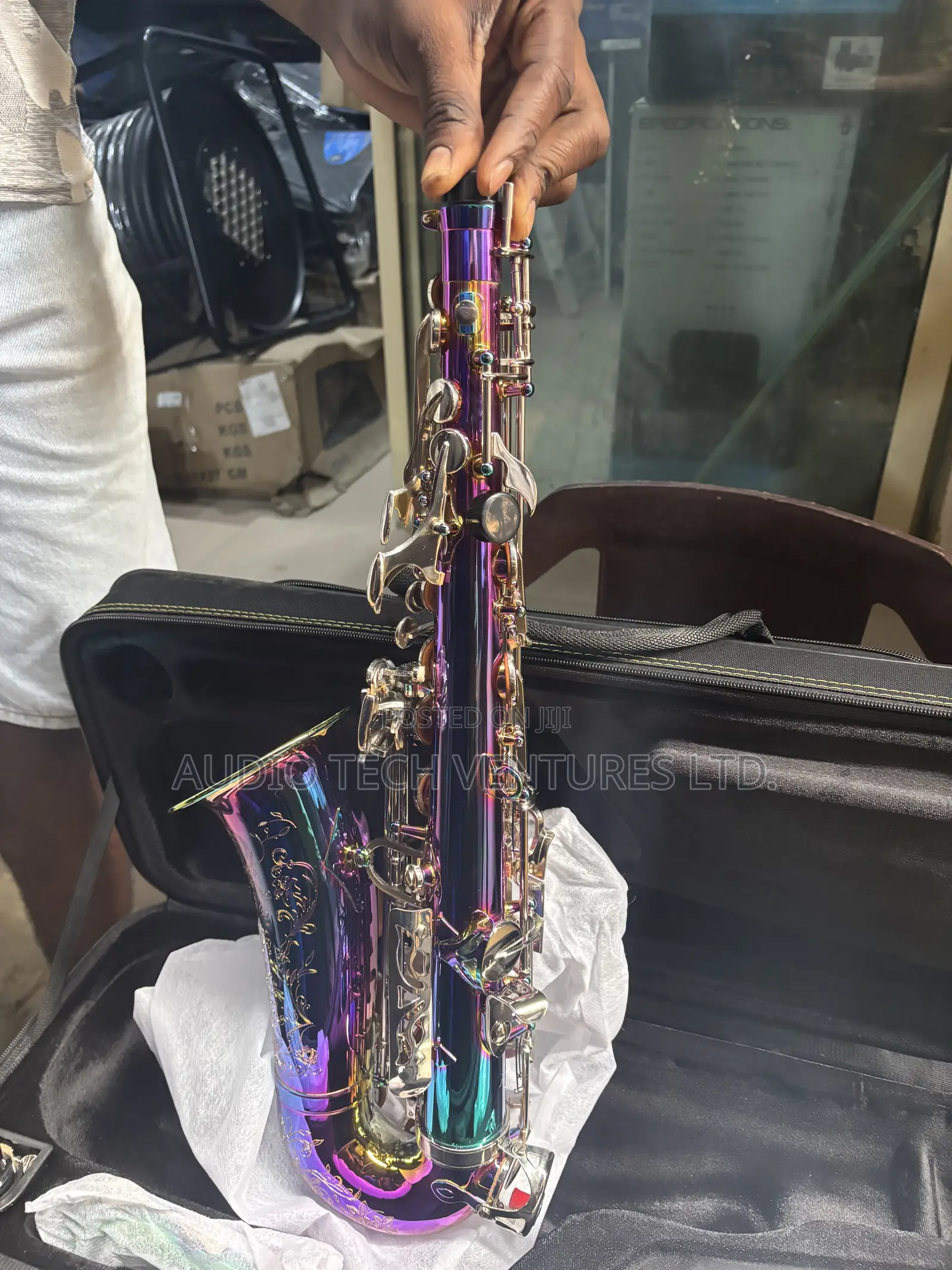 Atlantic Colored Saxophone