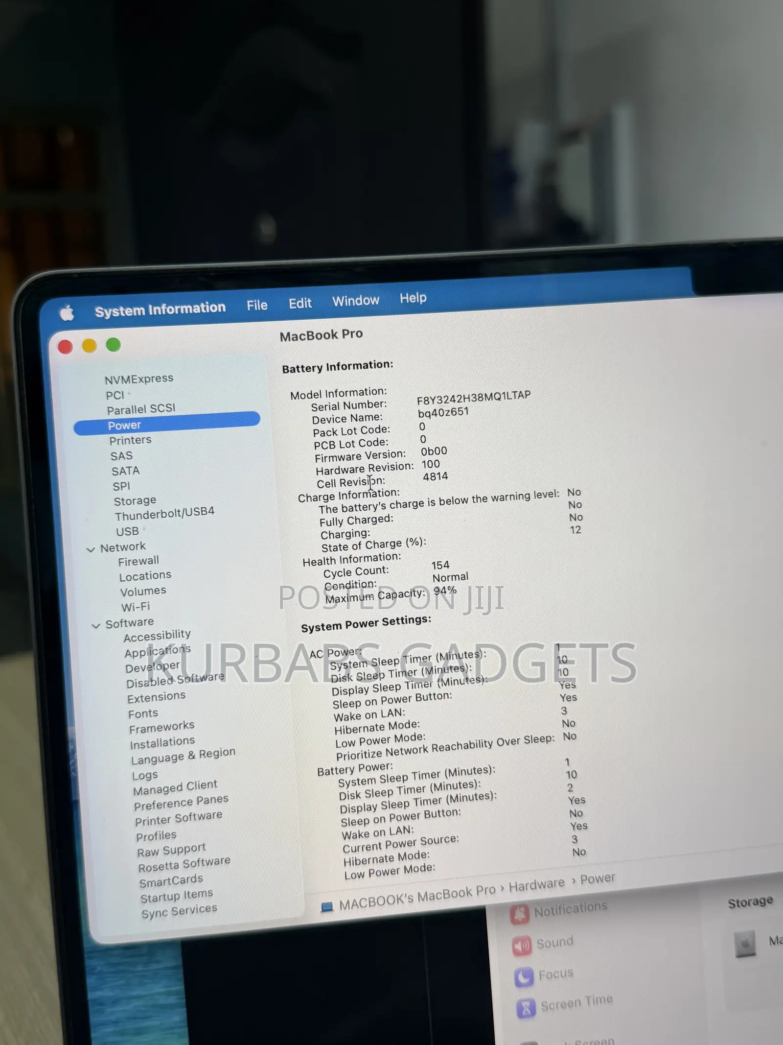 Laptop Apple MacBook Pro 2023 M3 8GB Apple M3 Pro SSD 512GB
