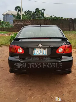 Toyota Corolla 2004 Black