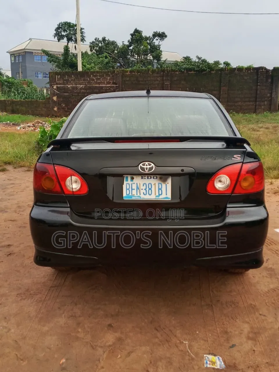Toyota Corolla 2004 Black