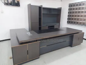 High Classic Office Executive Table With Extension