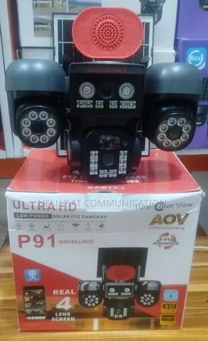P91 Ultra Hd Solar PTZ Camera