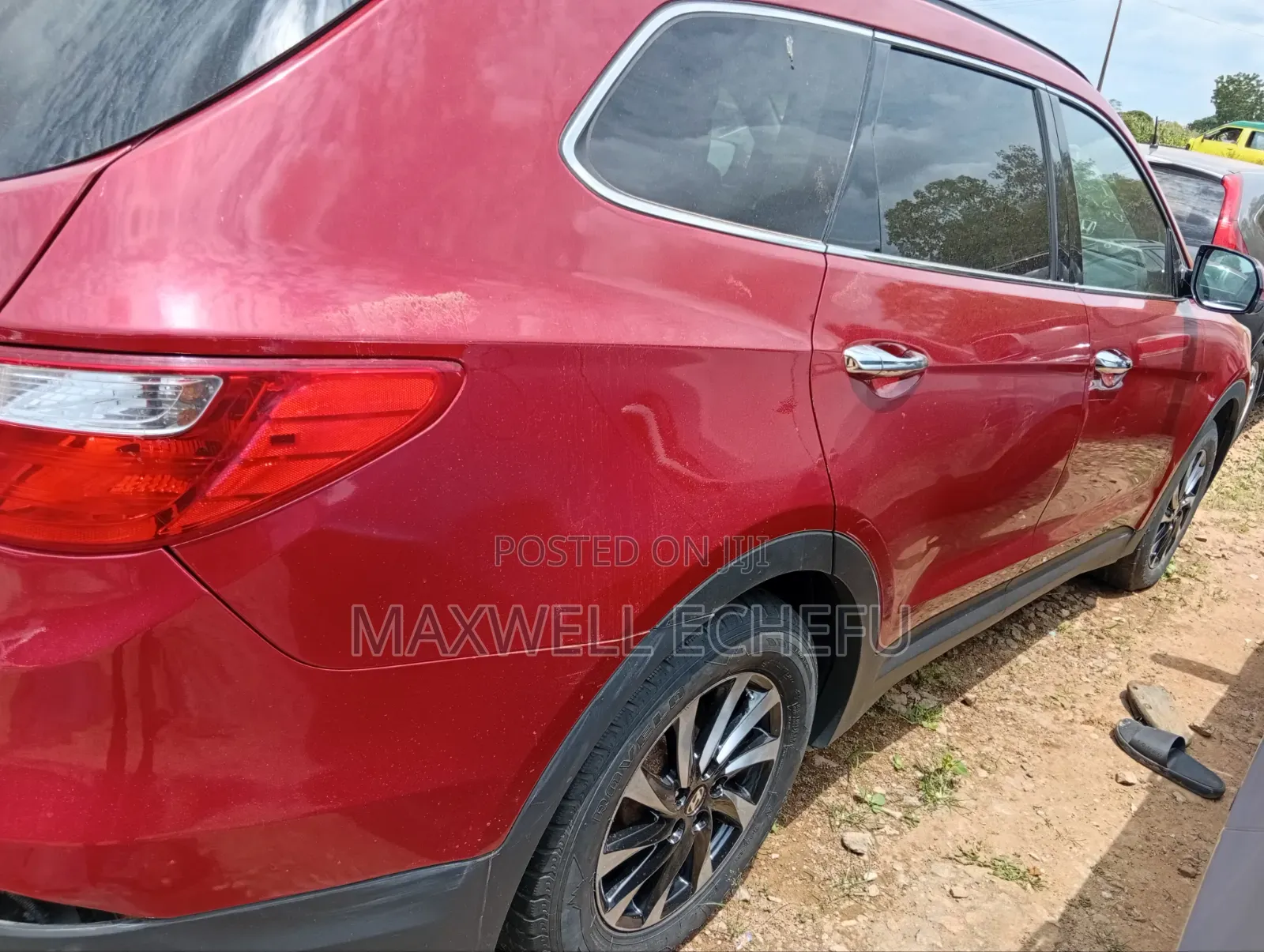 Hyundai Santa Fe 2015 Red