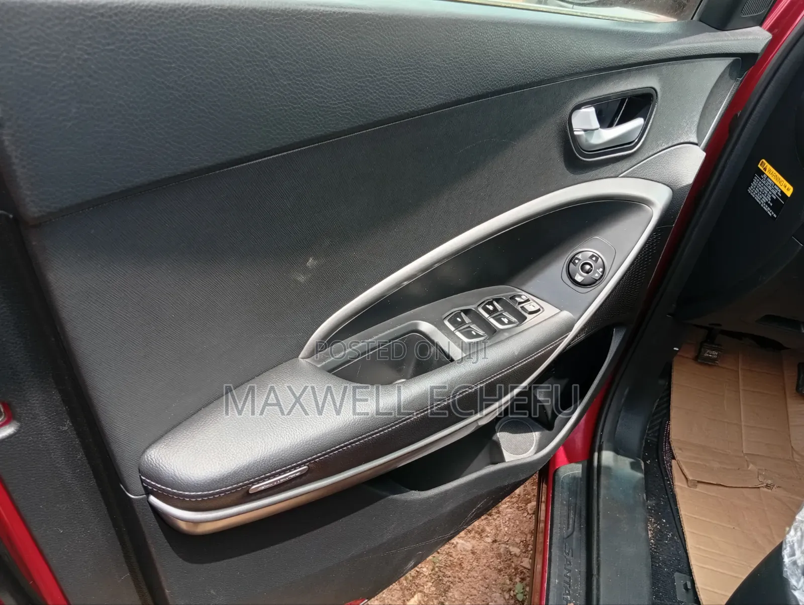 Hyundai Santa Fe 2015 Red