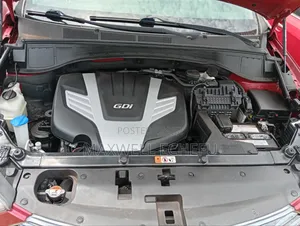 Hyundai Santa Fe 2015 Red