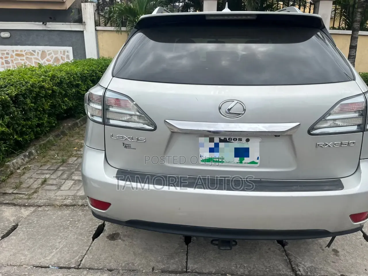 Lexus RX 350 2010 Silver