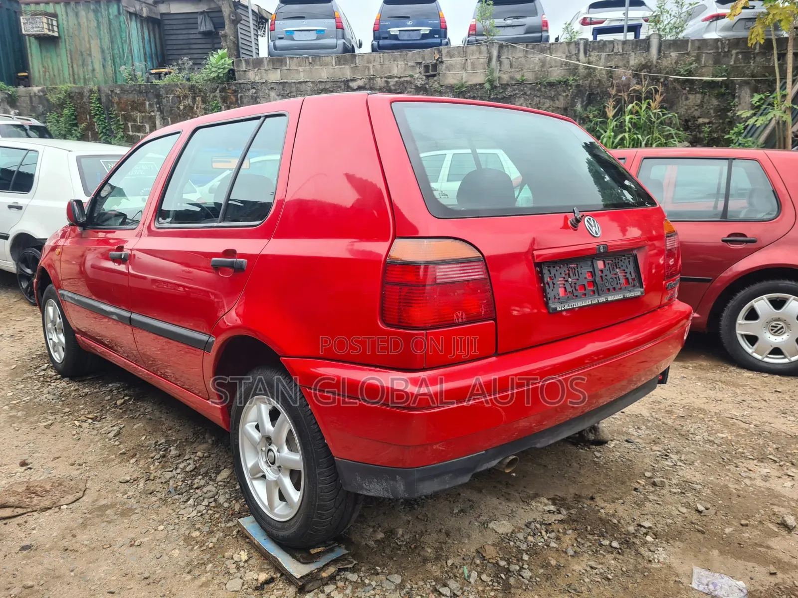 Volkswagen Golf 2002 Red