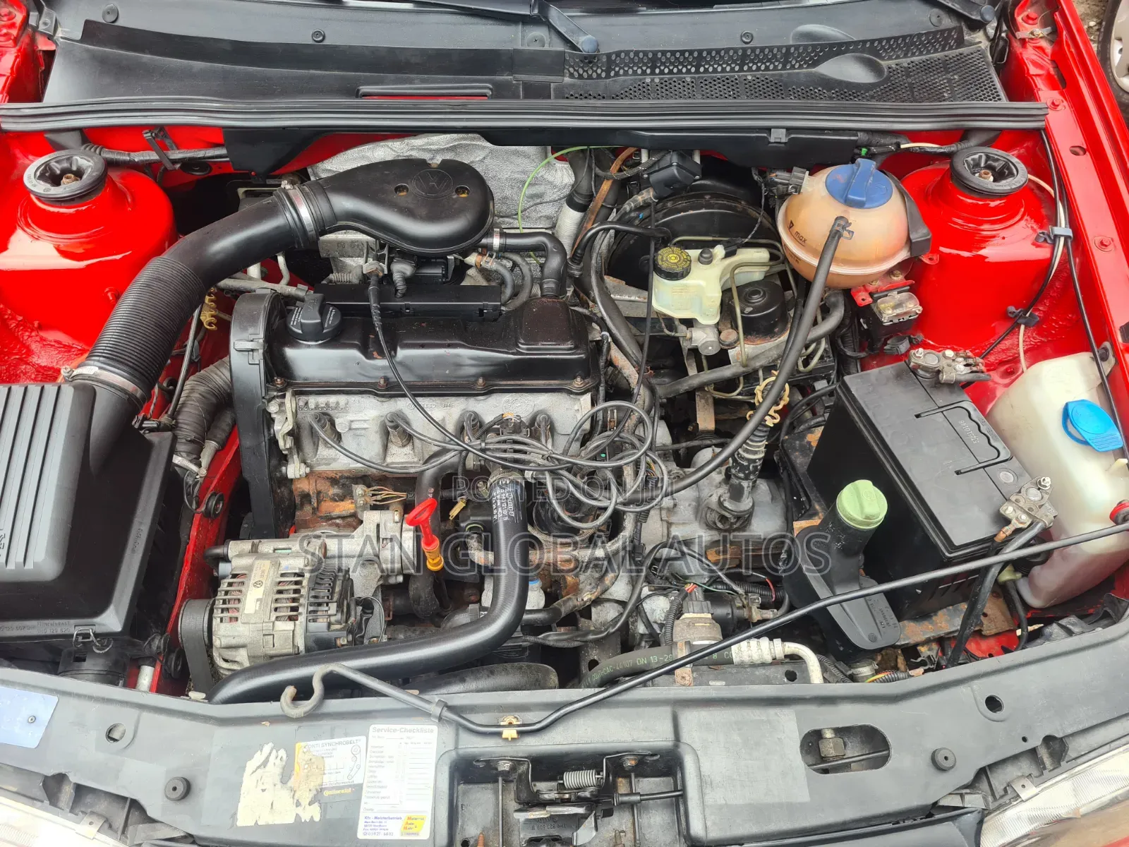 Volkswagen Golf 2002 Red