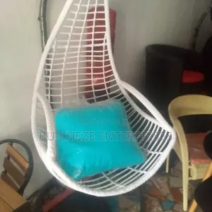 A White Beautiful Swing Bed