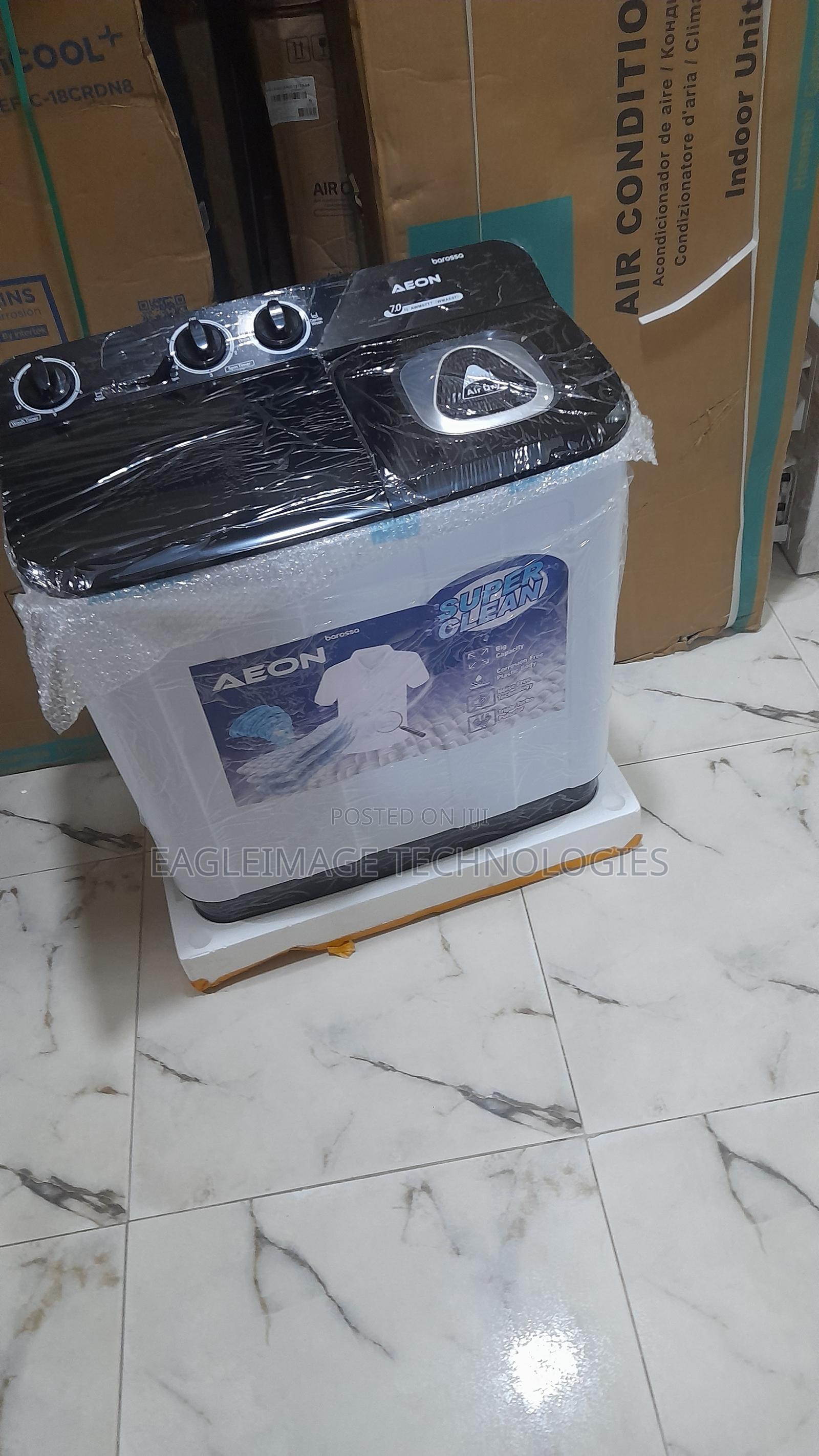 AEON 7kg Semi Automatic Twin Tub Laundry Washer