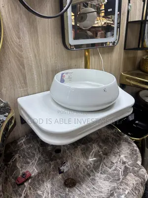 Bristan White Hanging Basin